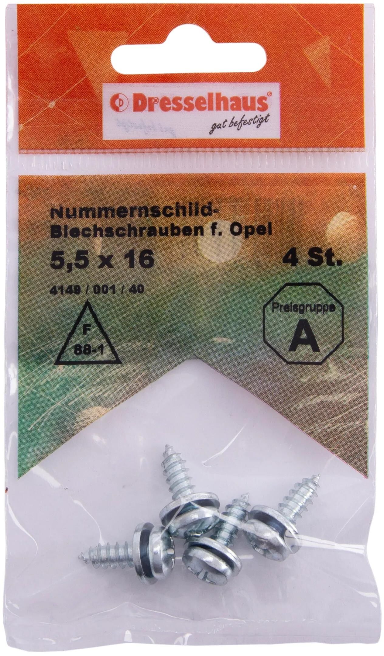 _Nummernschildschraube Blechschrauben,Schrauben