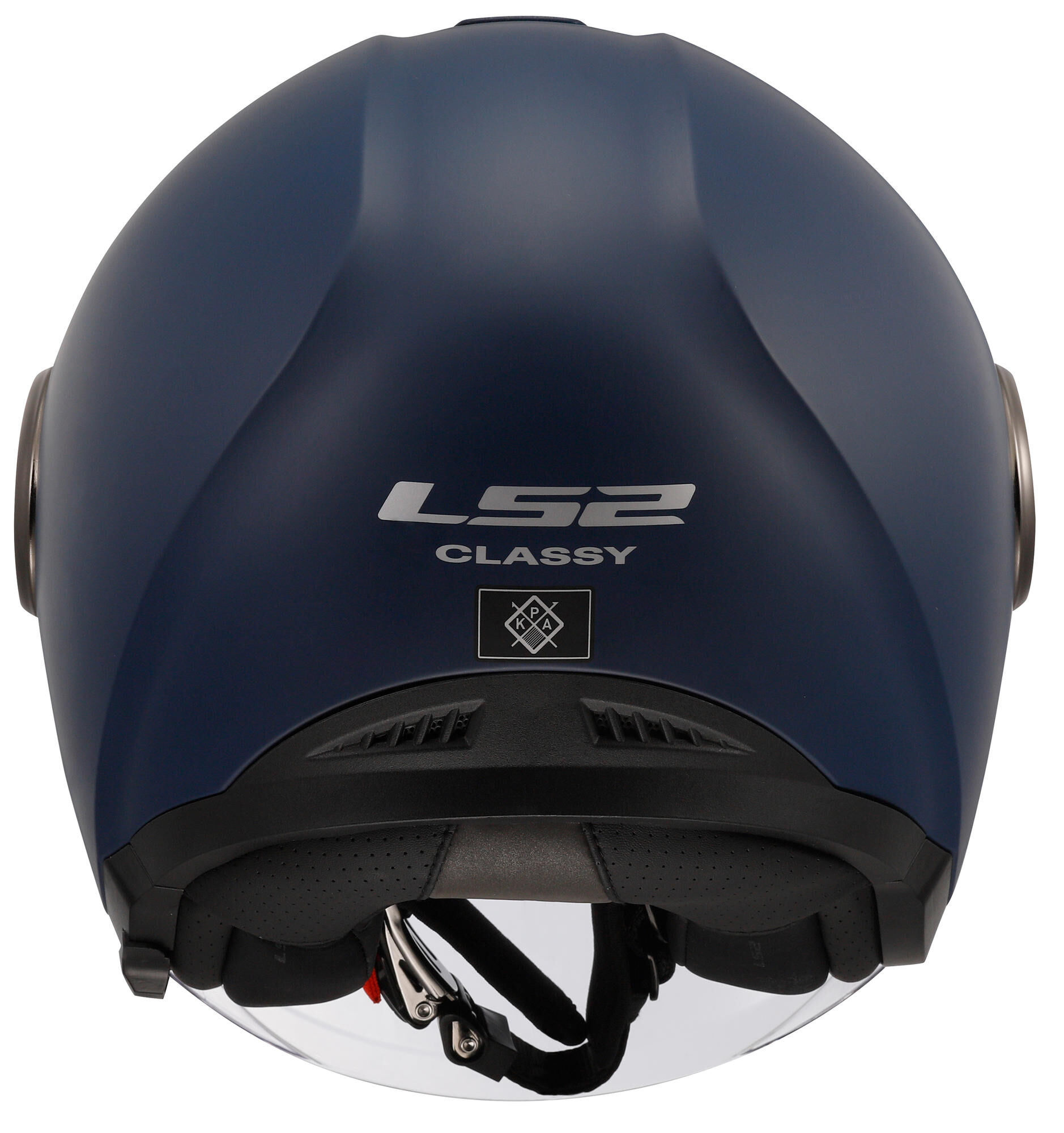 LS2 "of620 classy solid" jethelm helmet of620 classy solid xl matt blue afbeelding