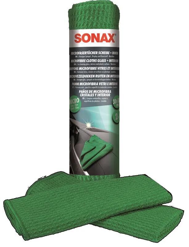 SONAX_Microfasertuch Pflegetücher,Scheibenreiniger,Pflegemittel,Reinigungsmittel