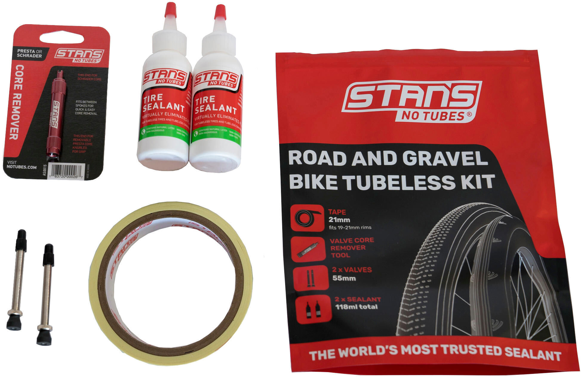 _Tubeless-Kit Ventile,Felgenbänder