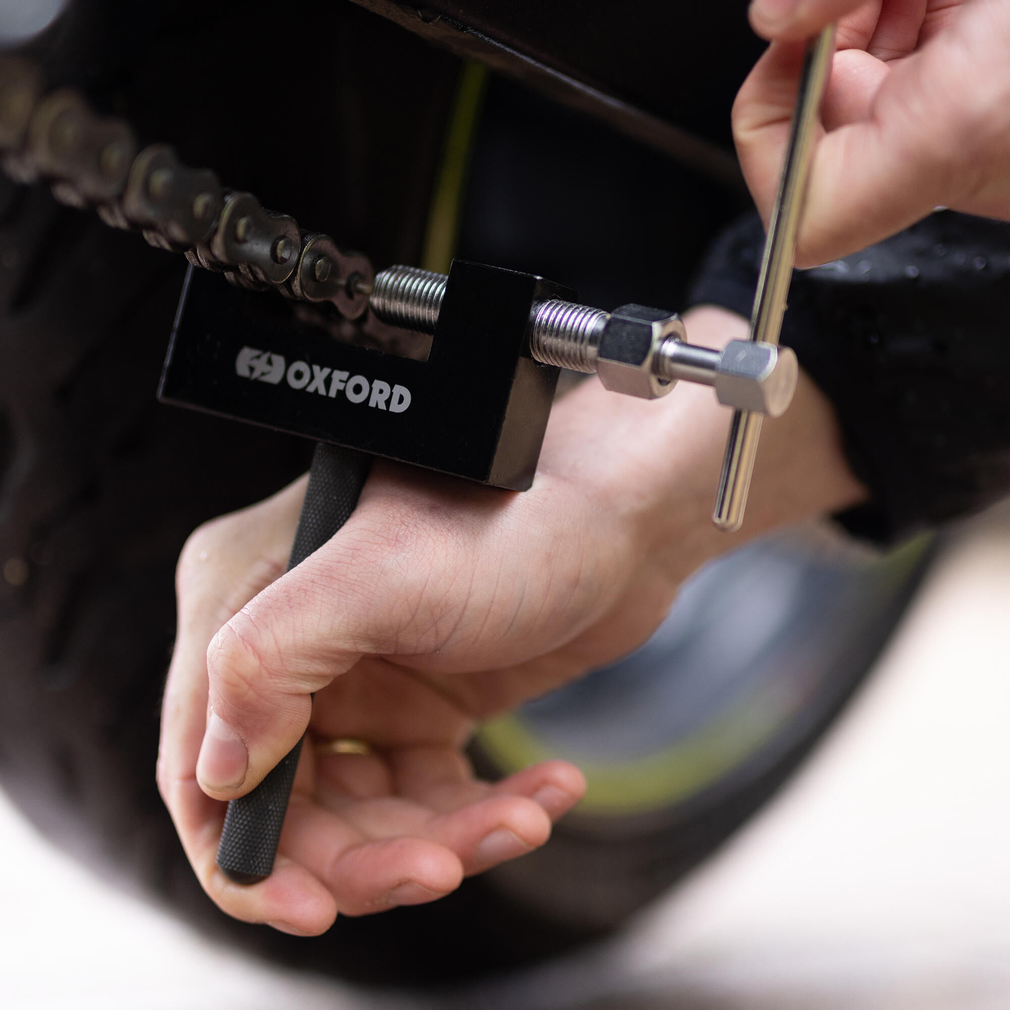 Kettennietzangen,Werkzeuge