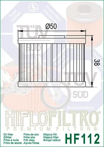 HIFLOFILTRO Ölfilter,Filter