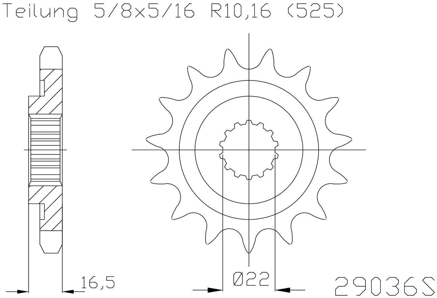 Antriebsritzel,Ritzel