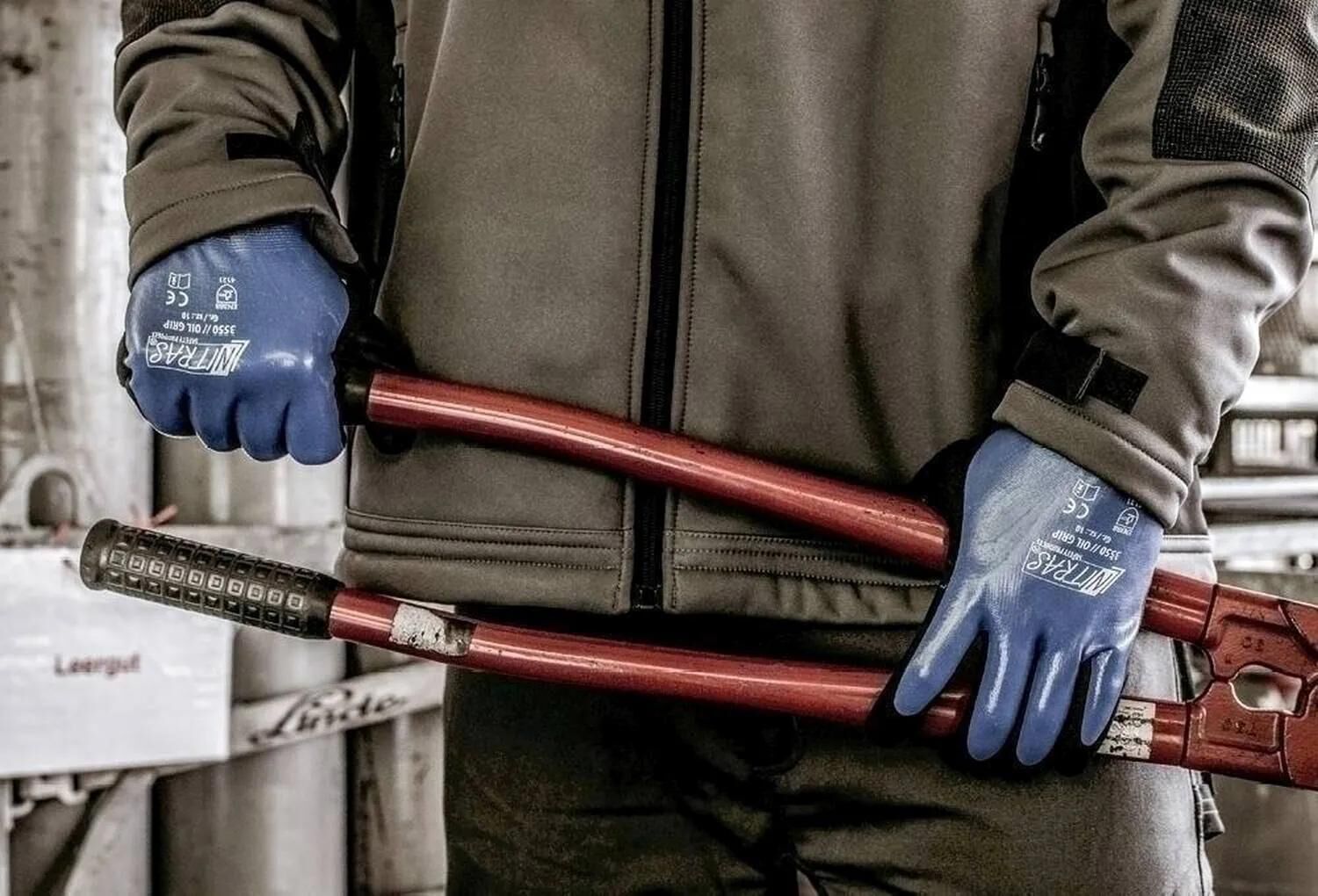 NITRAS SAFETY_Mechanikerhandschuh Handschuhe,Arbeitsbekleidung,Bekleidung