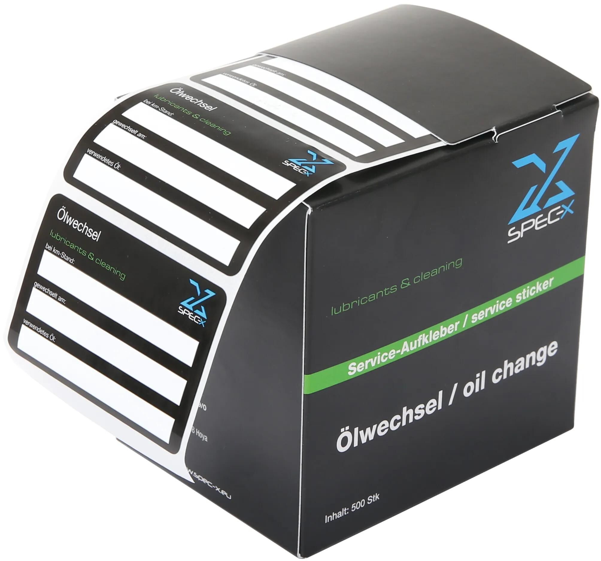SPEC-X_Kundendienstaufkleber Aufkleber
