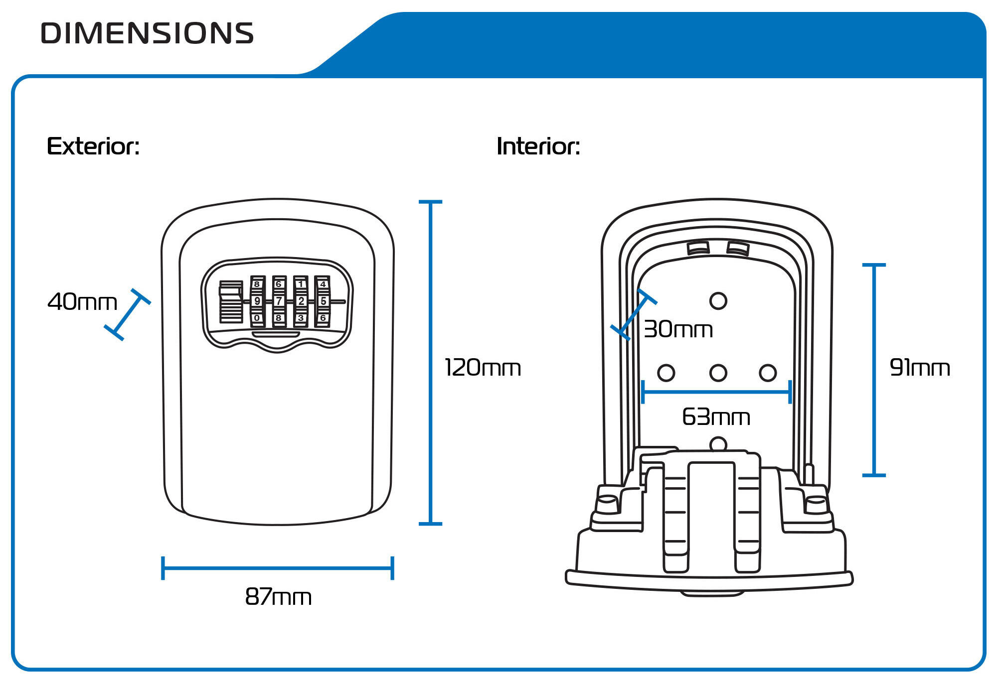 _Schlüsseltresor Kabelschlösser,Schlösser,Seilschlösser