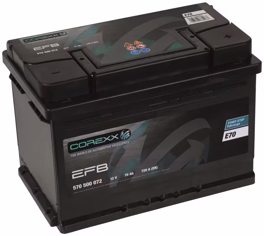 COREXX_Starterbatterie Batterien,Akkus