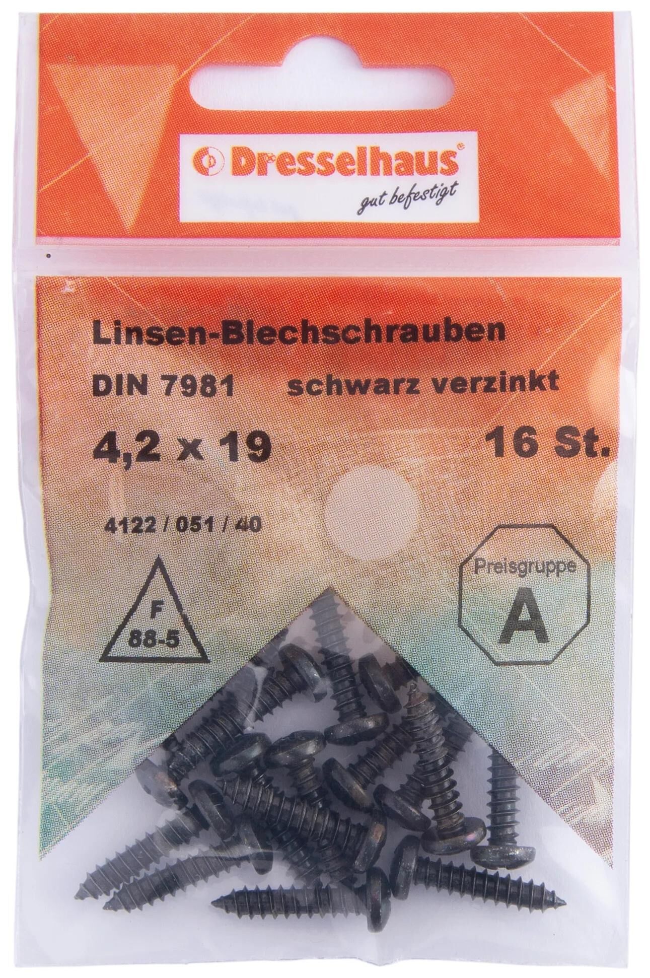 Dresselhaus Blechschrauben,Schrauben