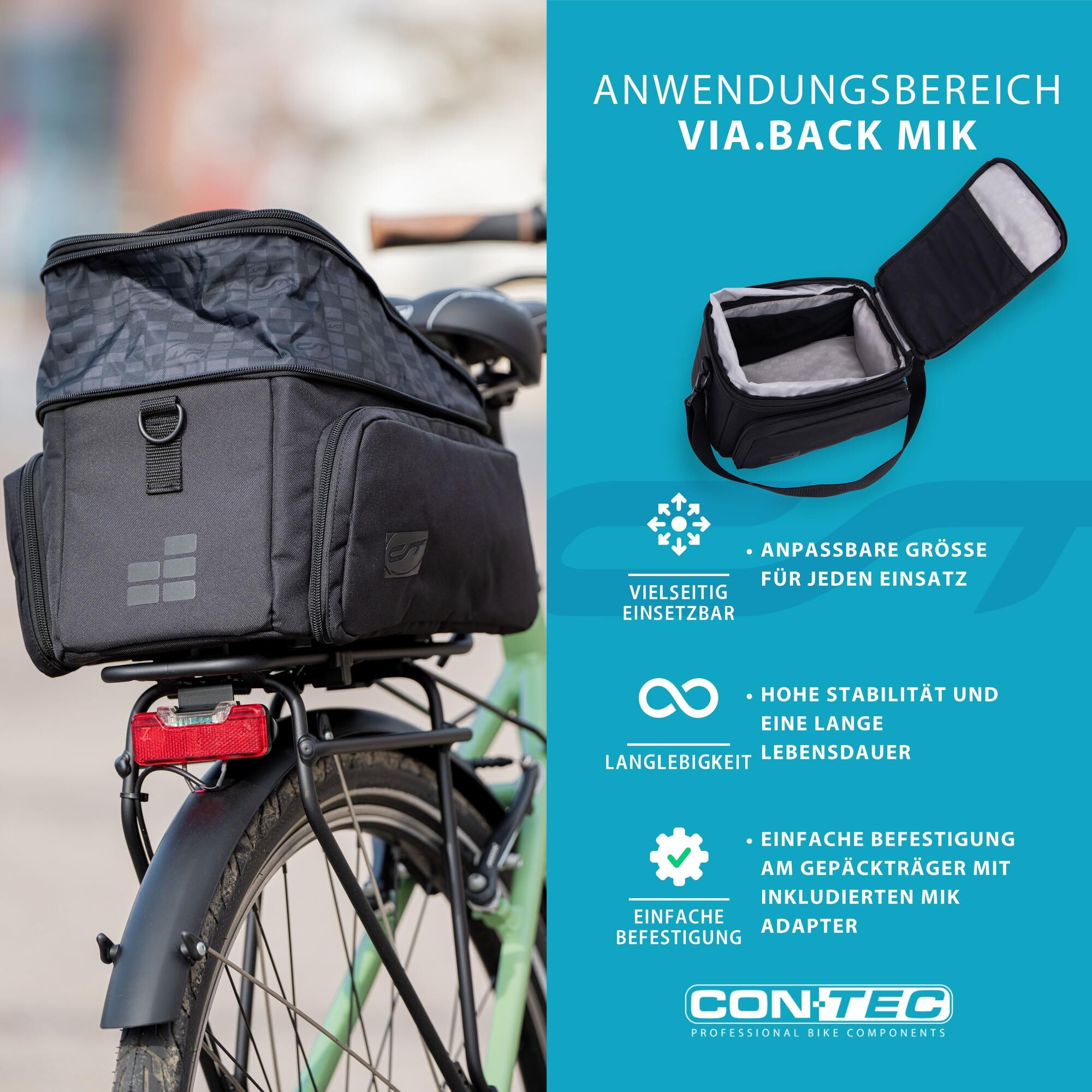 CONTEC Carrier Bag "Via.Back MIK"