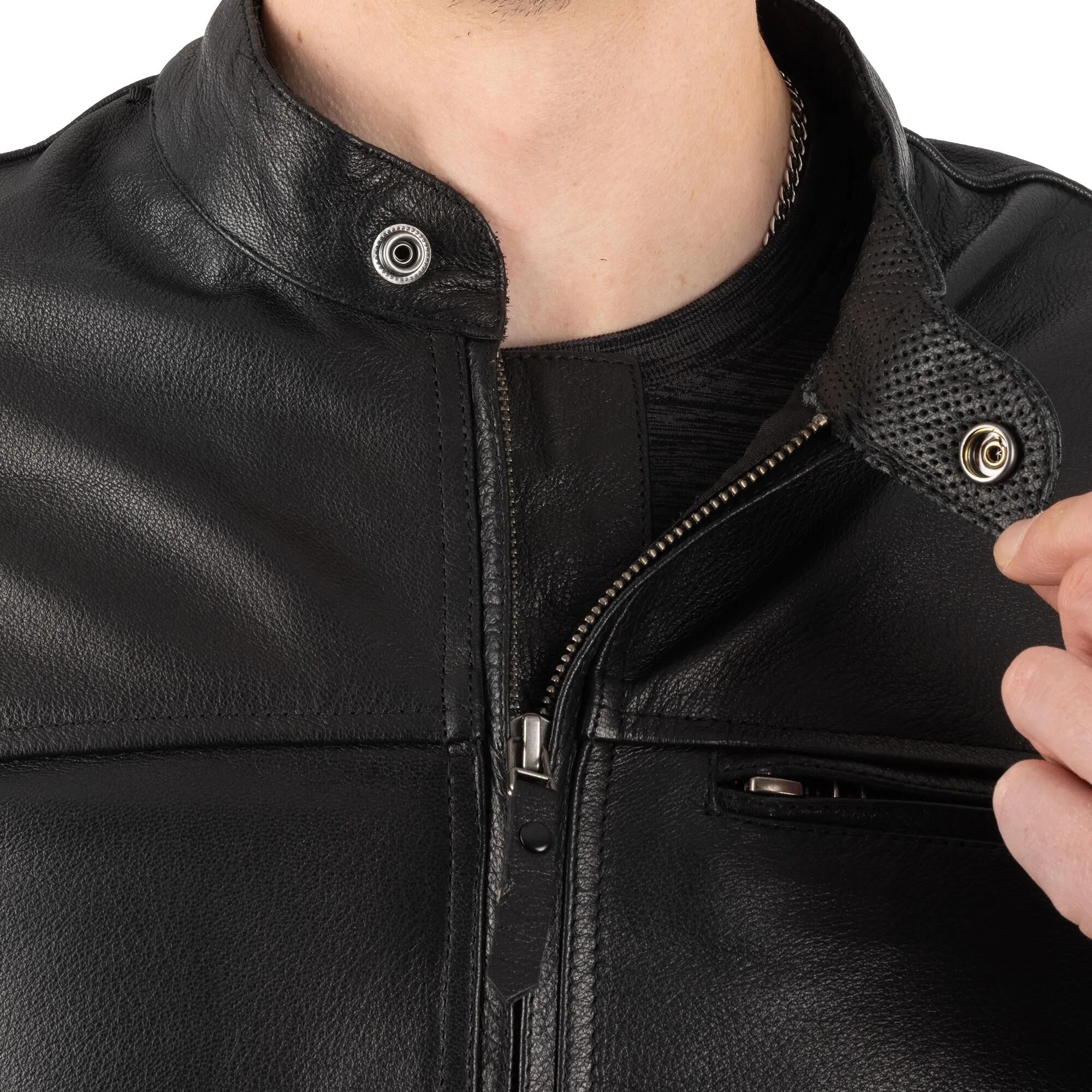 OXFORD_Lederjacke Jacken,Bekleidung