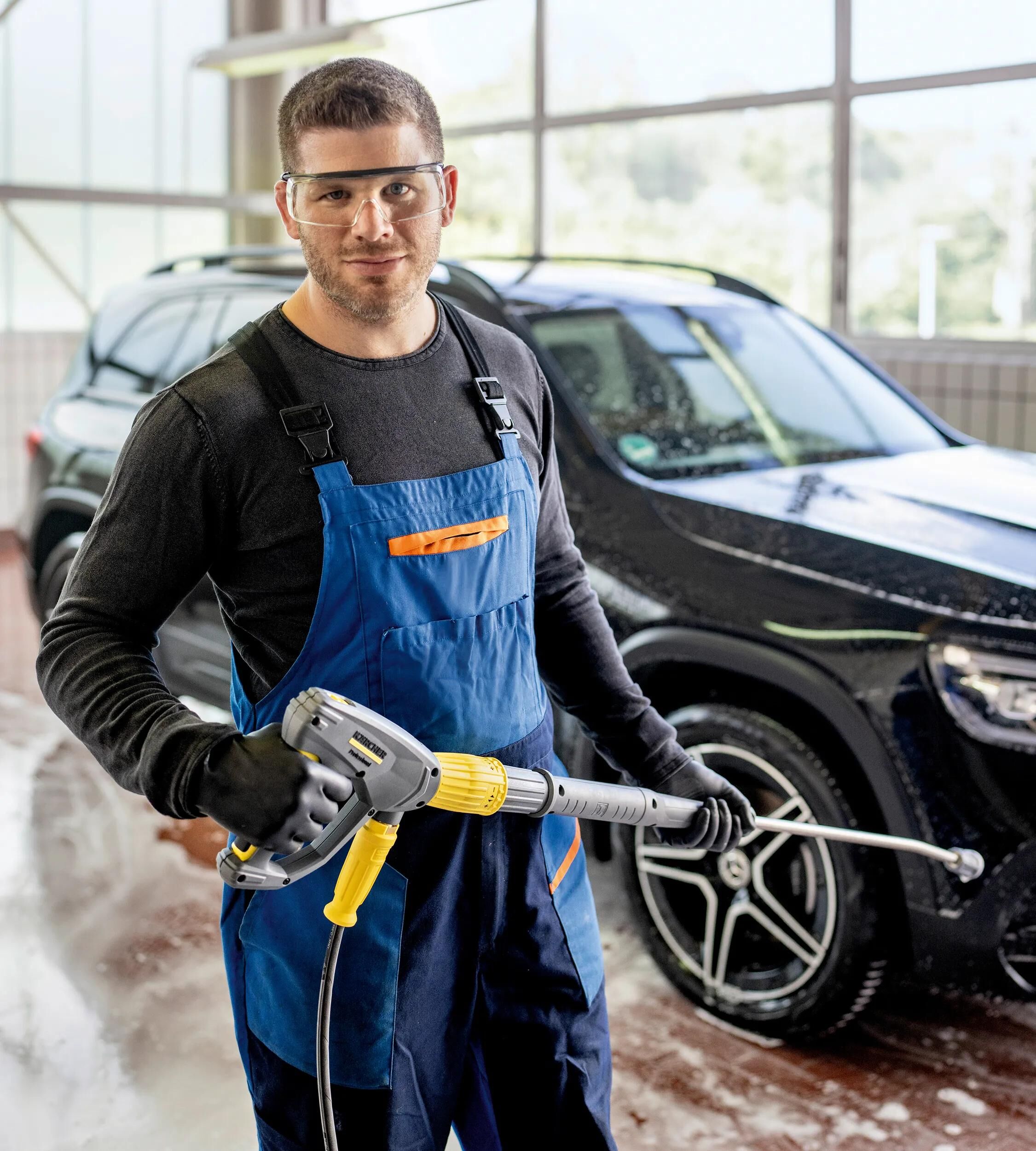 KÄRCHER aktionspaket "hds 8/18-4 cxa adv automotive" hd cleaner hds 8/18-4 adv auto afbeelding 1