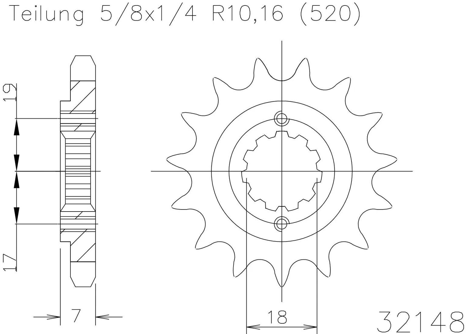 ESJOT_Antriebsritzel Antriebsritzel,Ritzel