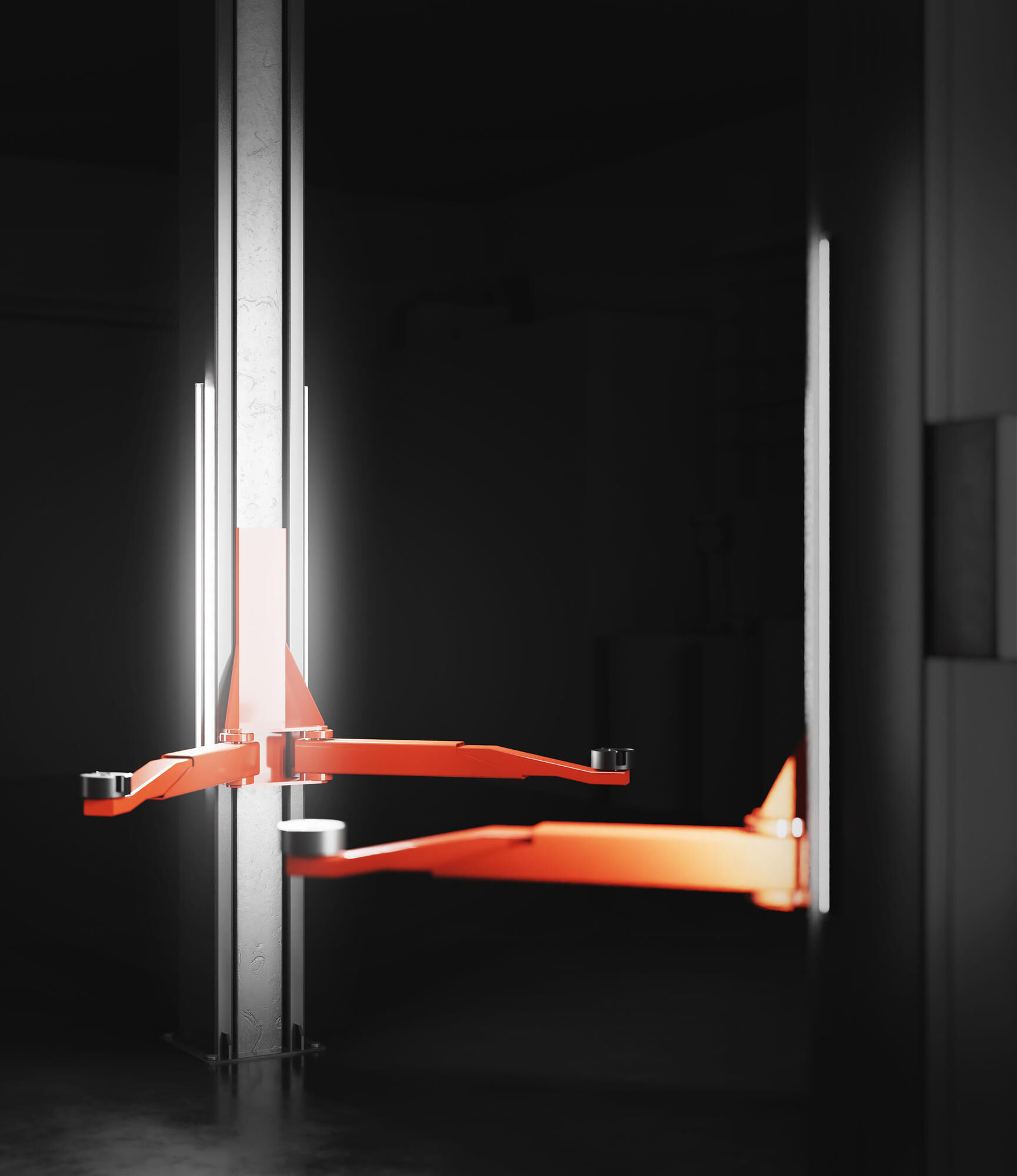 _Beleuchtungseinheit Hebebühnen