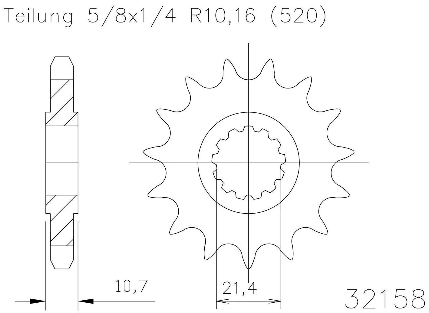 Antriebsritzel,Ritzel