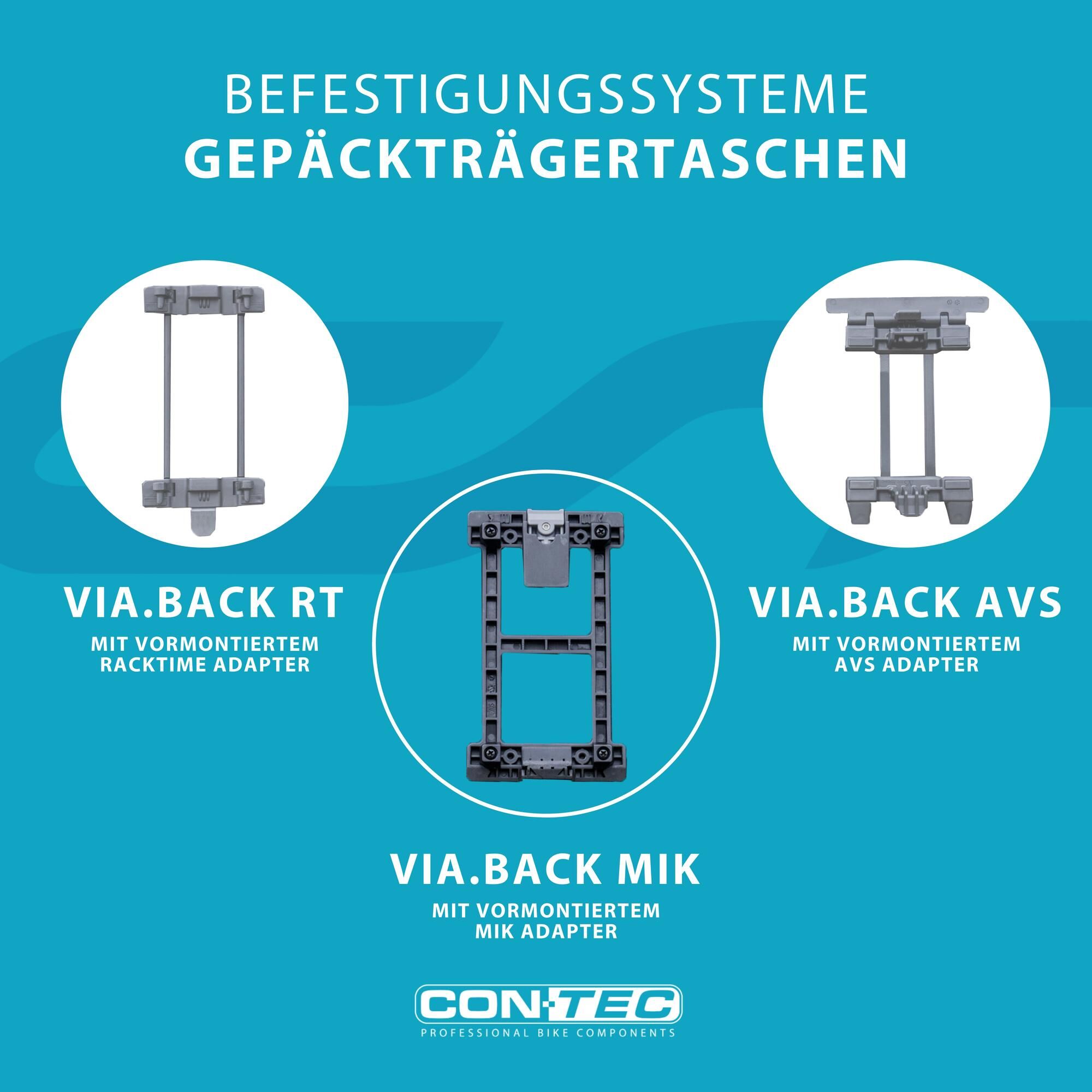 Borsa portapacchi CONTEC "Via.Back MIK"