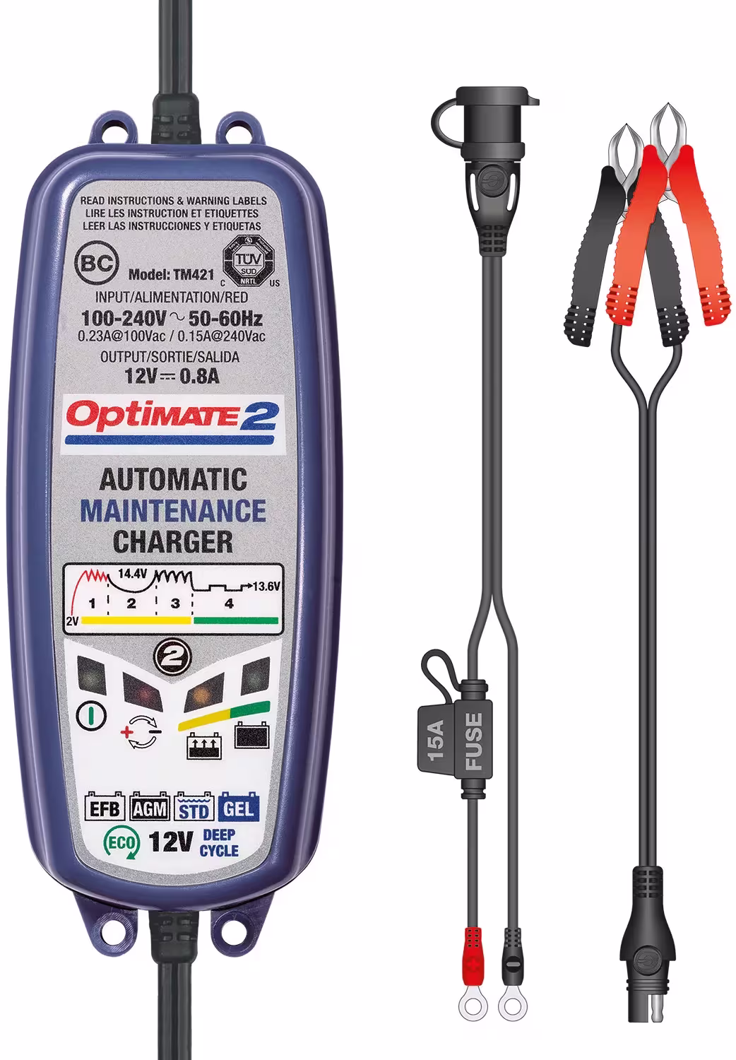 tecMATE_Batterieladegerät Batterieladegeräte
