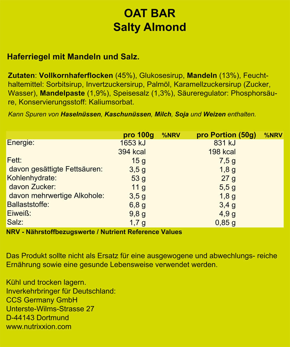 _Energieriegel Nahrungsergänzung