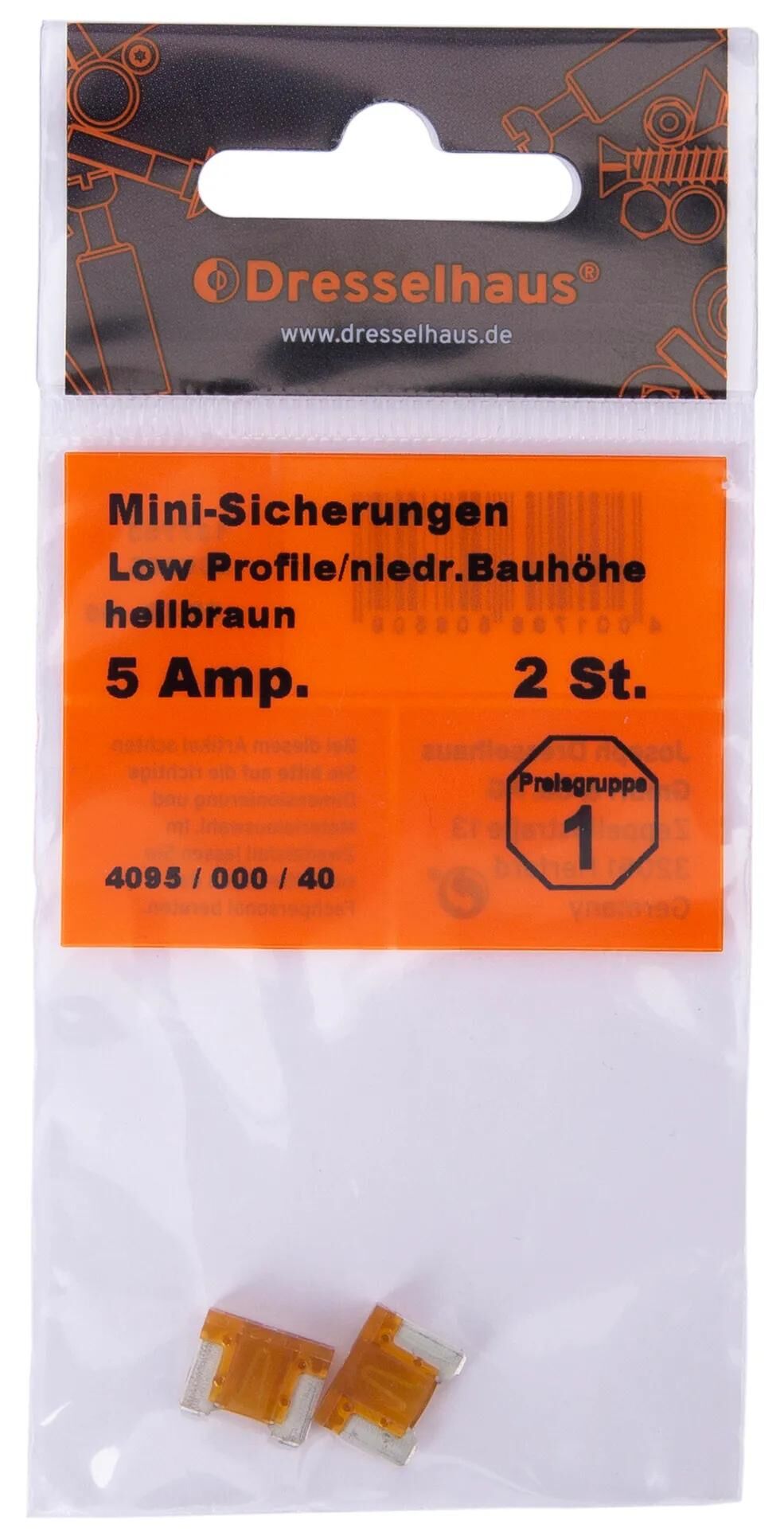 Dresselhaus_Flachstecksicherung Flachstecksicherungen,Sicherungen