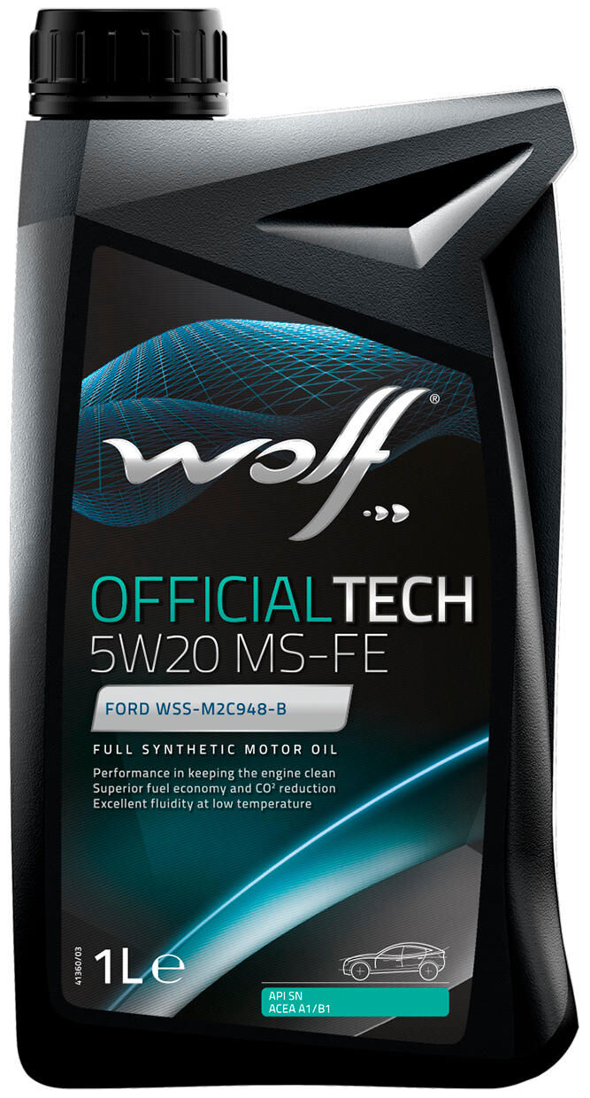 wolf motorolie "OfficialTech MS-FE" Motorenöle,Öle