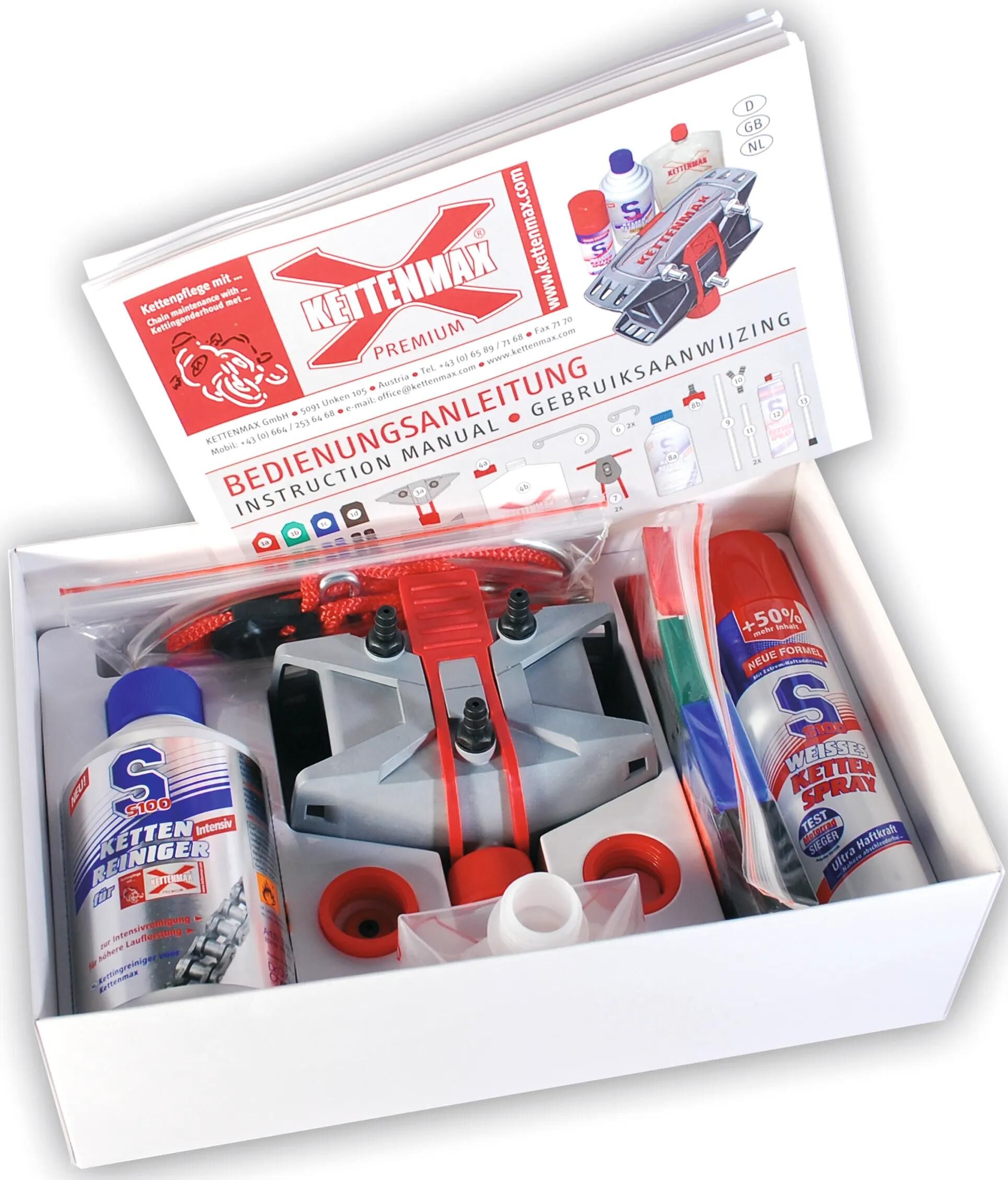 KETTENMAX_Kettenpflege-Set Pflegemittel