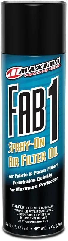 MAXIMA RACING OILS Luchtfilterolie "FAB-1 Fabric & Foam Filter Spray" Öle,Reinigungsmittel,Pflegemittel,Reiniger