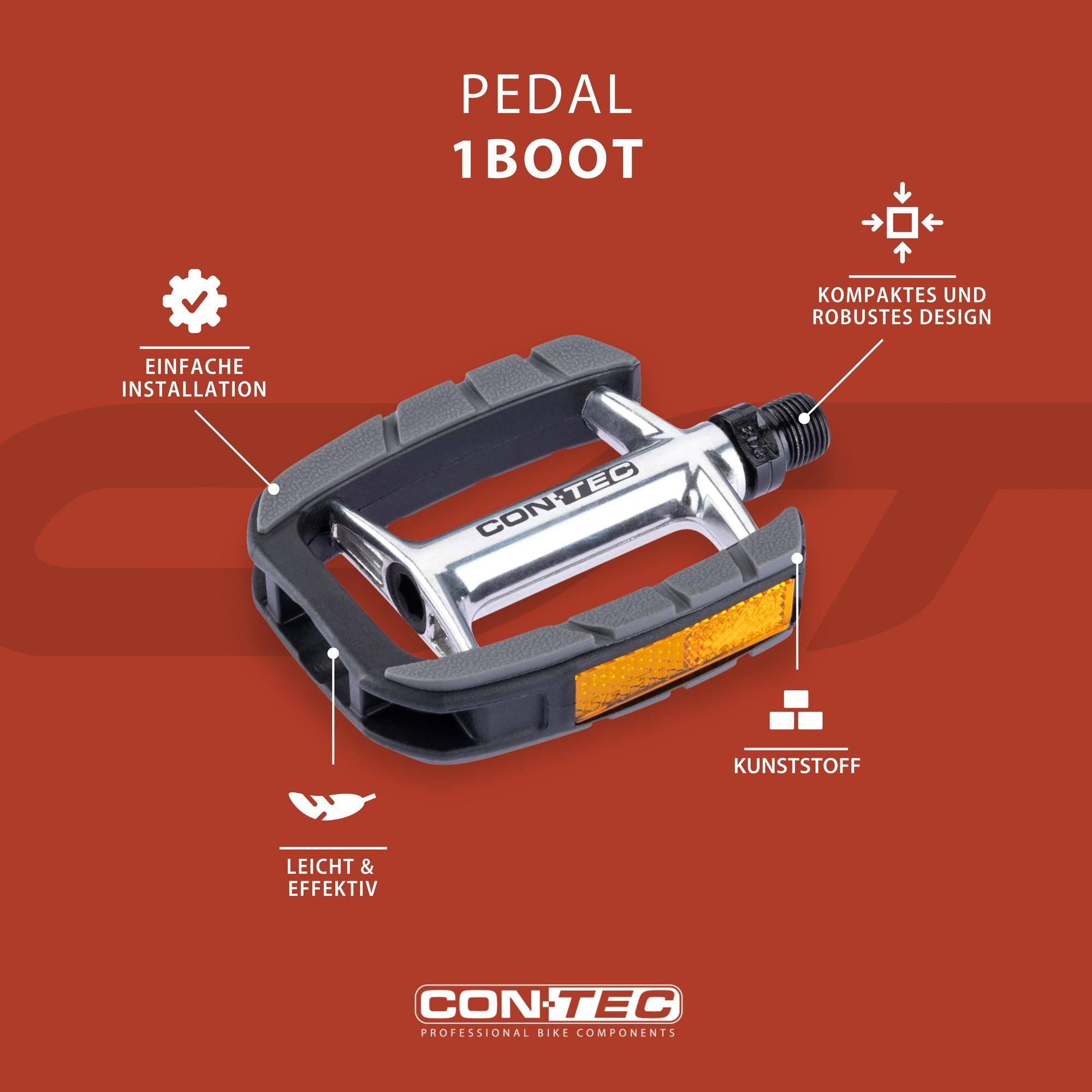 Pedale CONTEC "1Boot" Pedale CONTEC "1Boot"