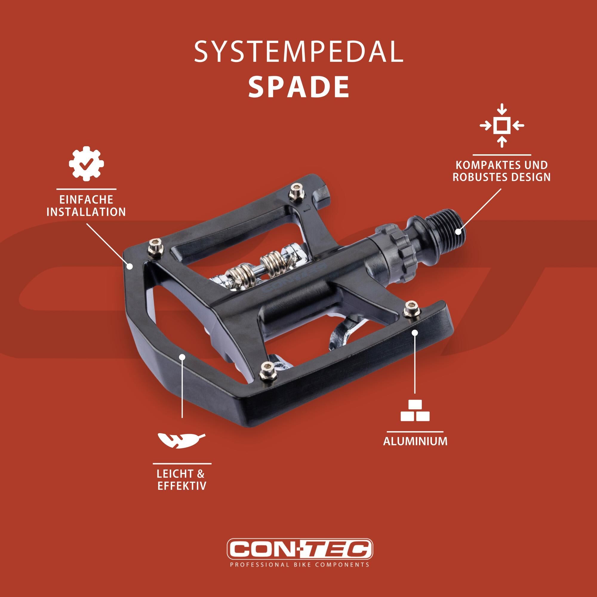 CONTEC System Pedal "SPADE" CONTEC System Pedal "SPADE"