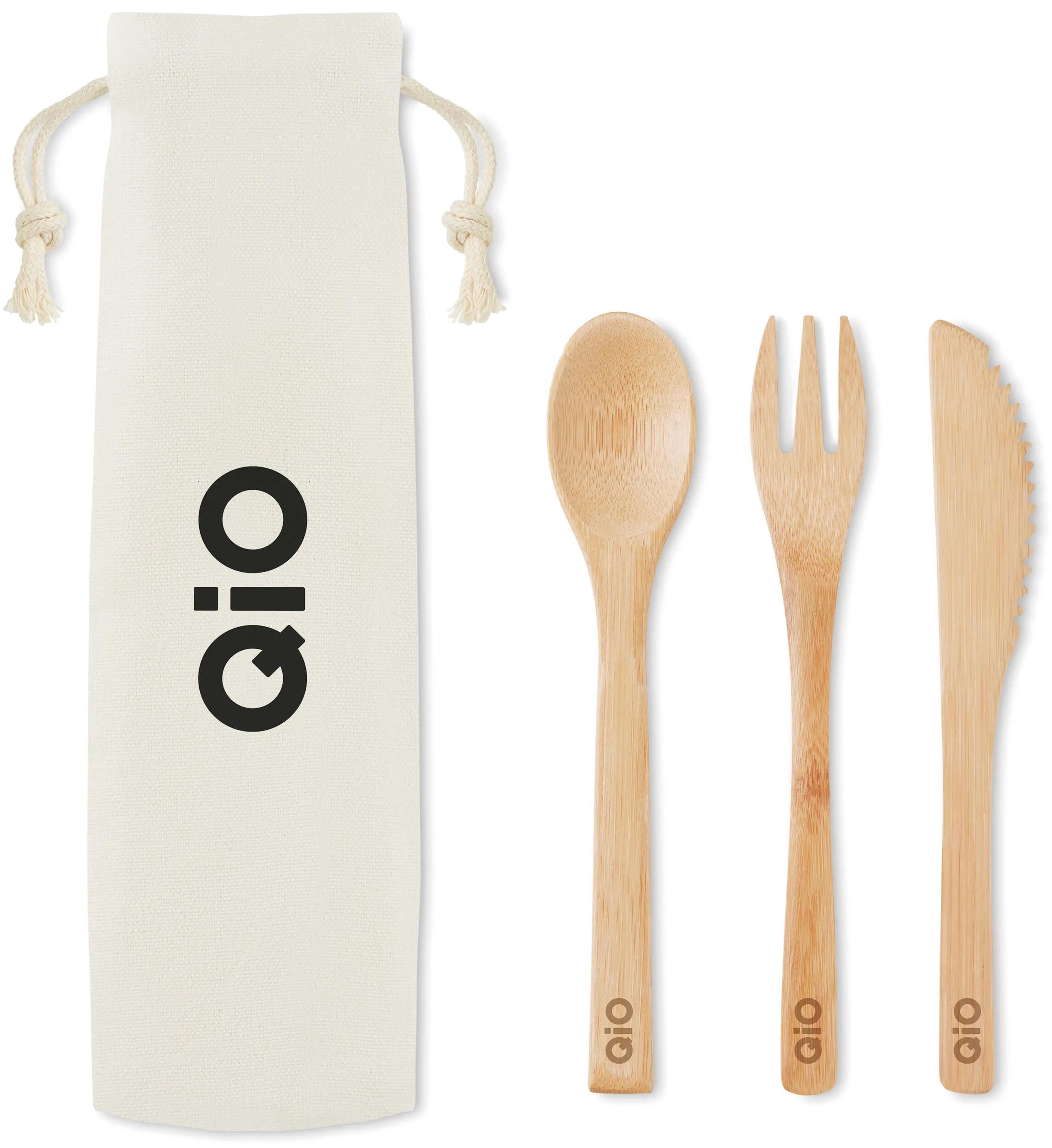 QiO_Besteck-Set Werbemittel