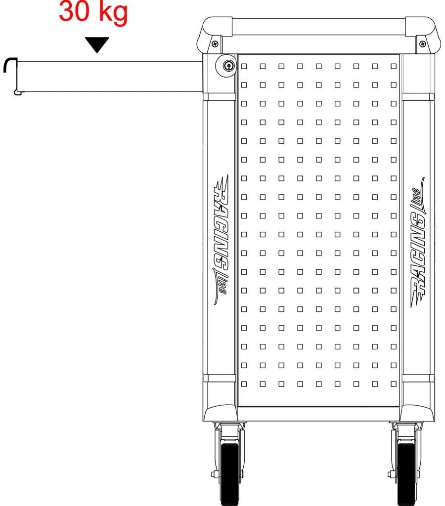 KS TOOLS_Werkstattwagen Werkzeugwagen