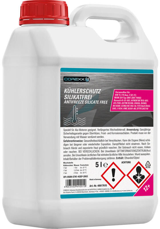 Kühlerfrostschutz,Frostschutz