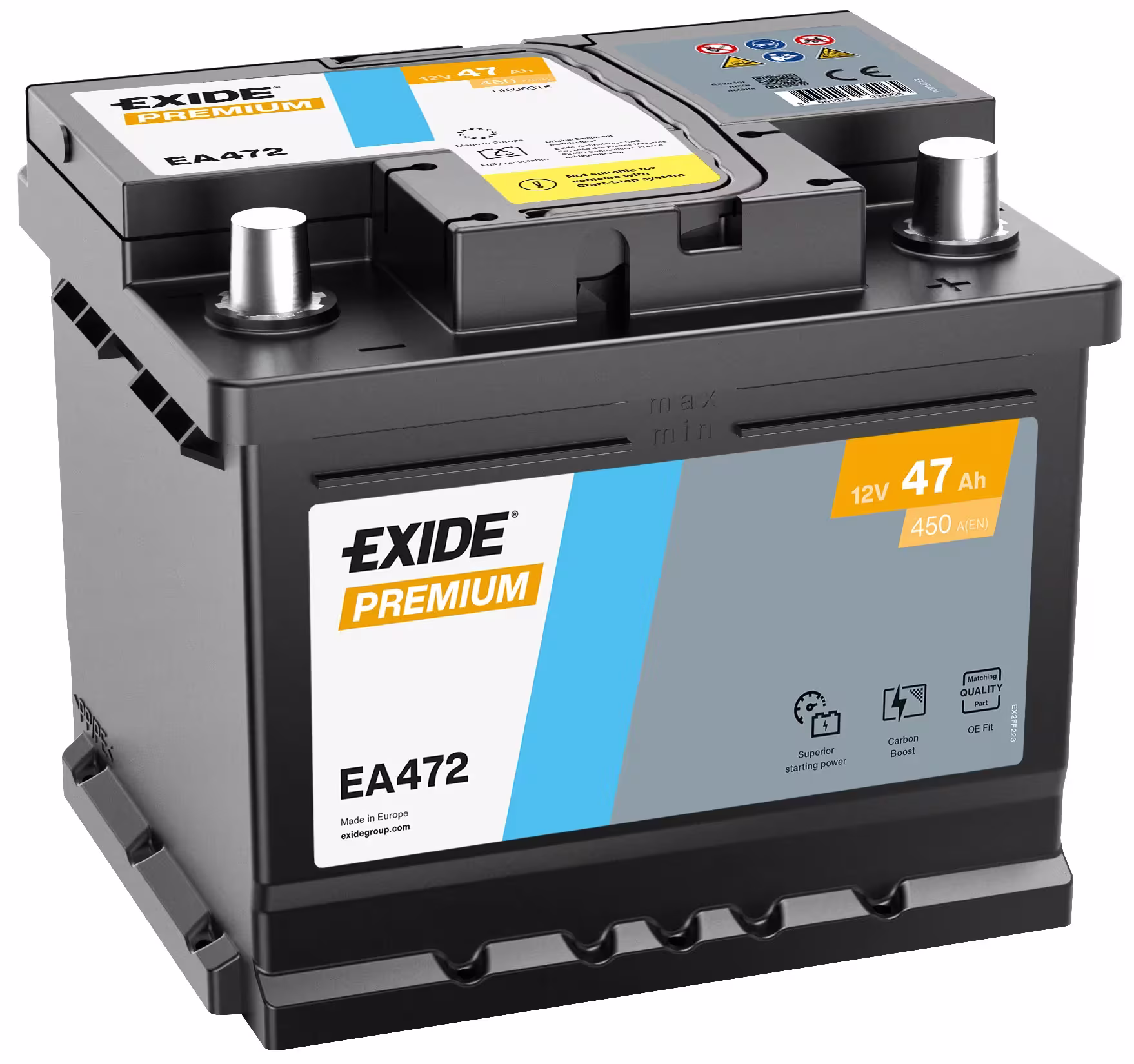 EXIDE_Starterbatterie Starterbatterien,Batterien