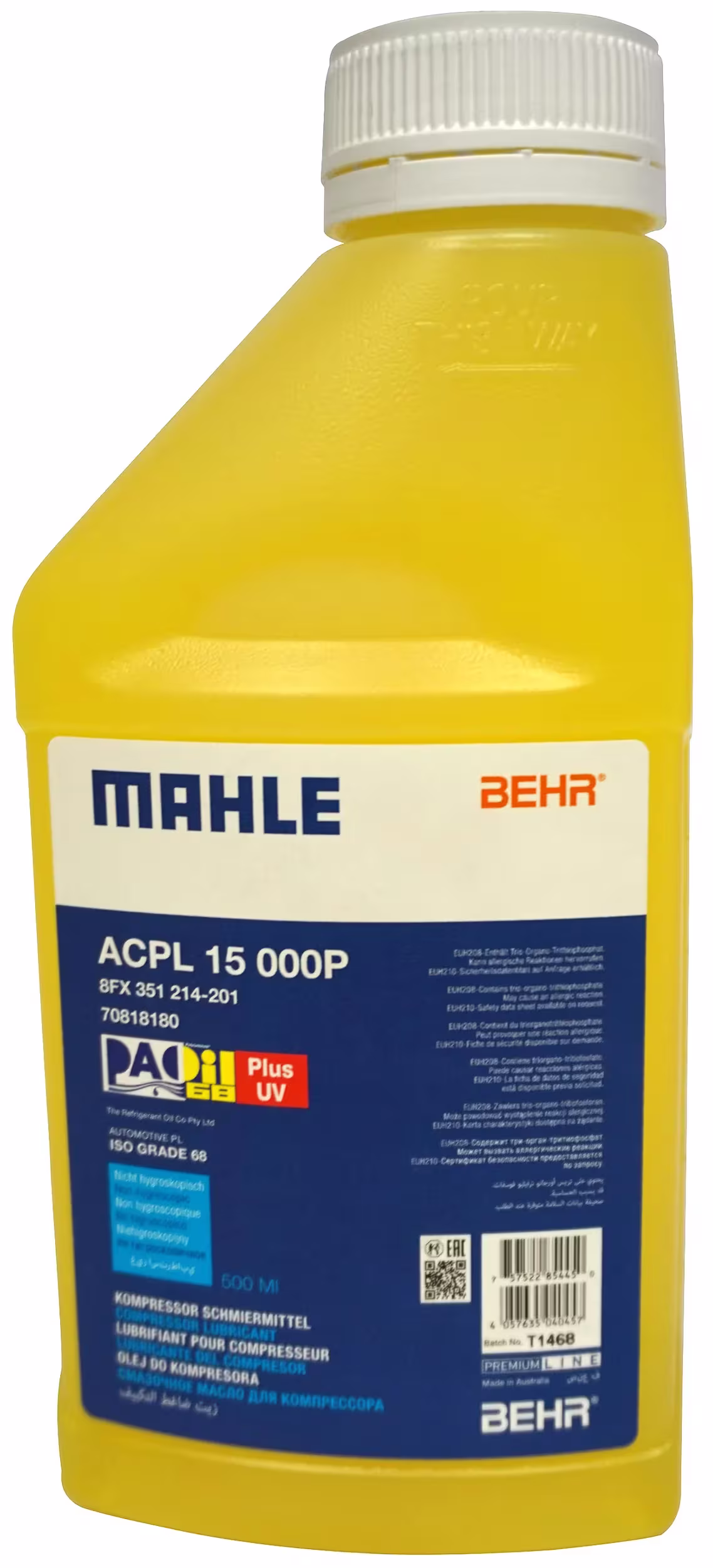 MAHLE_Klimakompressoröl Kompressorenöl,Kompressoren