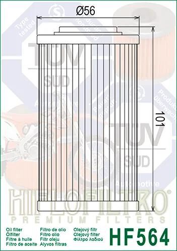 HIFLOFILTRO Ölfilter,Filter
