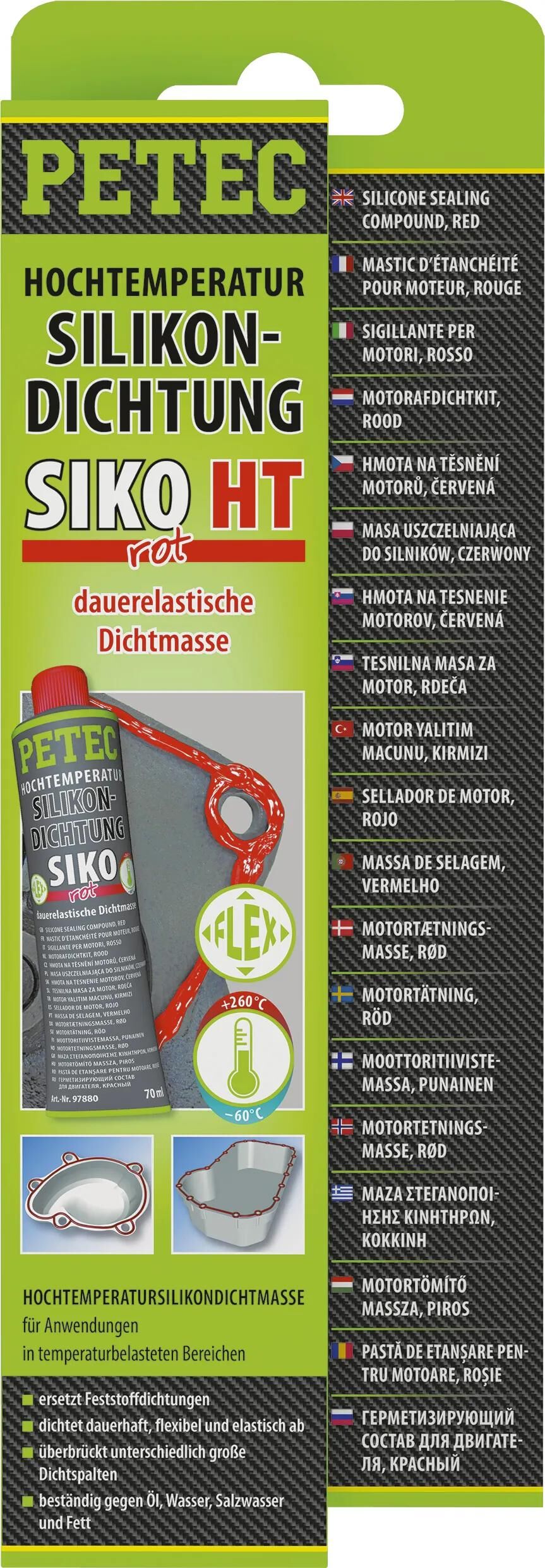 PETEC Silikondichtungen