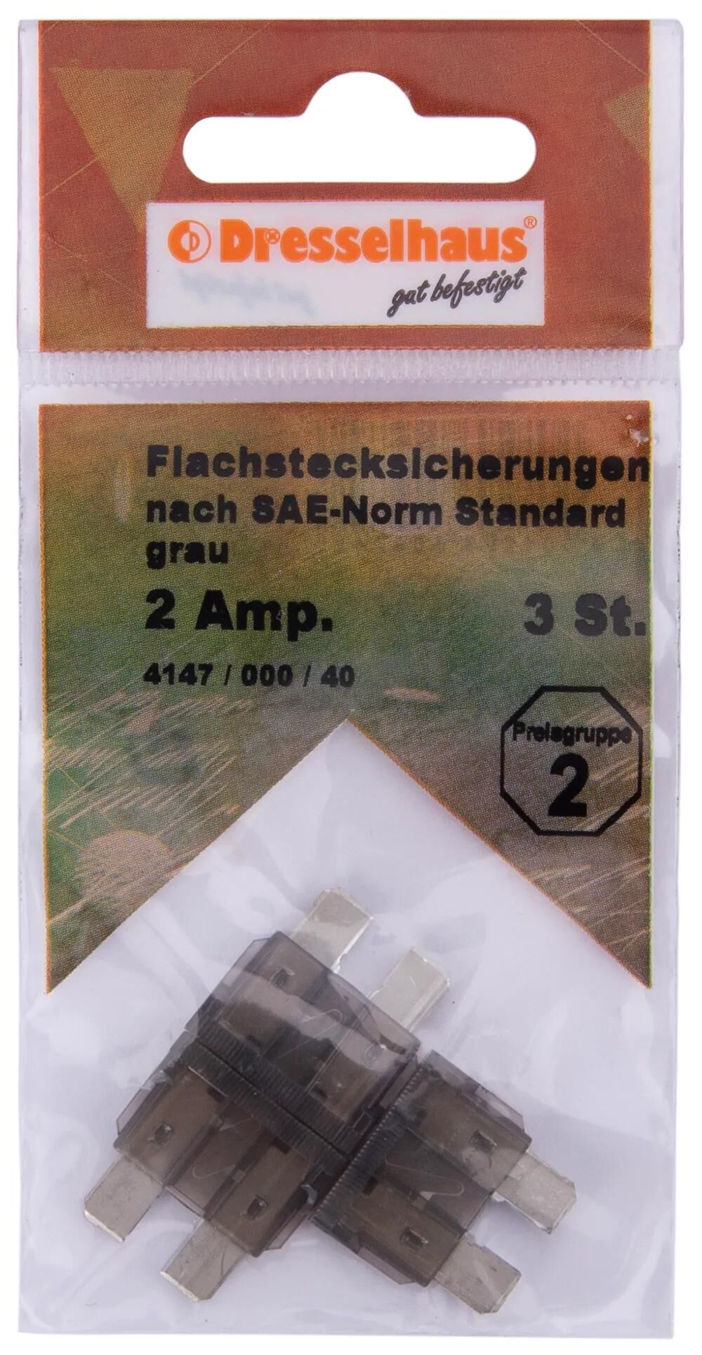 Dresselhaus_Flachsteckersicherung Flachstecksicherungen,Sicherungen