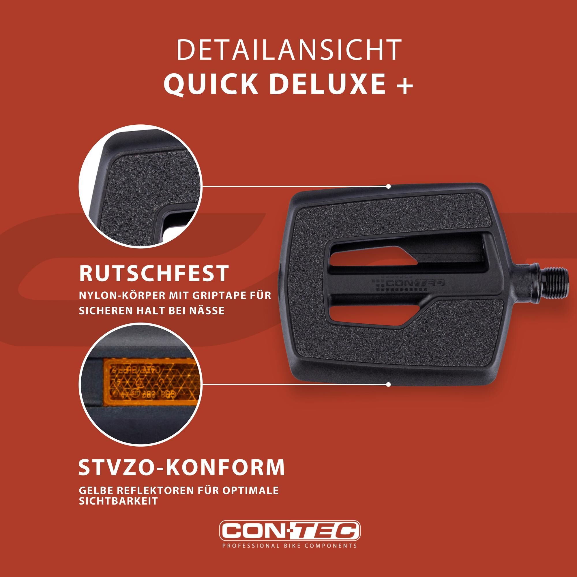 Pedale CONTEC "Quick Deluxe +"