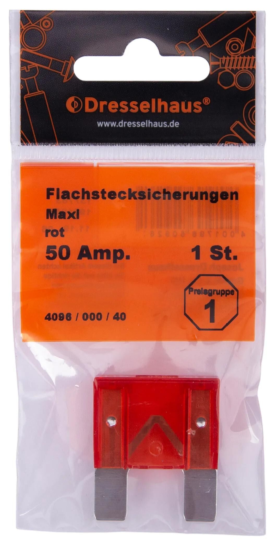 Dresselhaus_Flachstecksicherung Flachstecksicherungen,Sicherungen