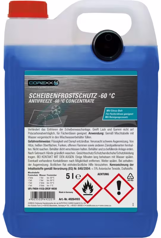 COREXX_Scheibenfrostschutz Scheibenfrostschutz