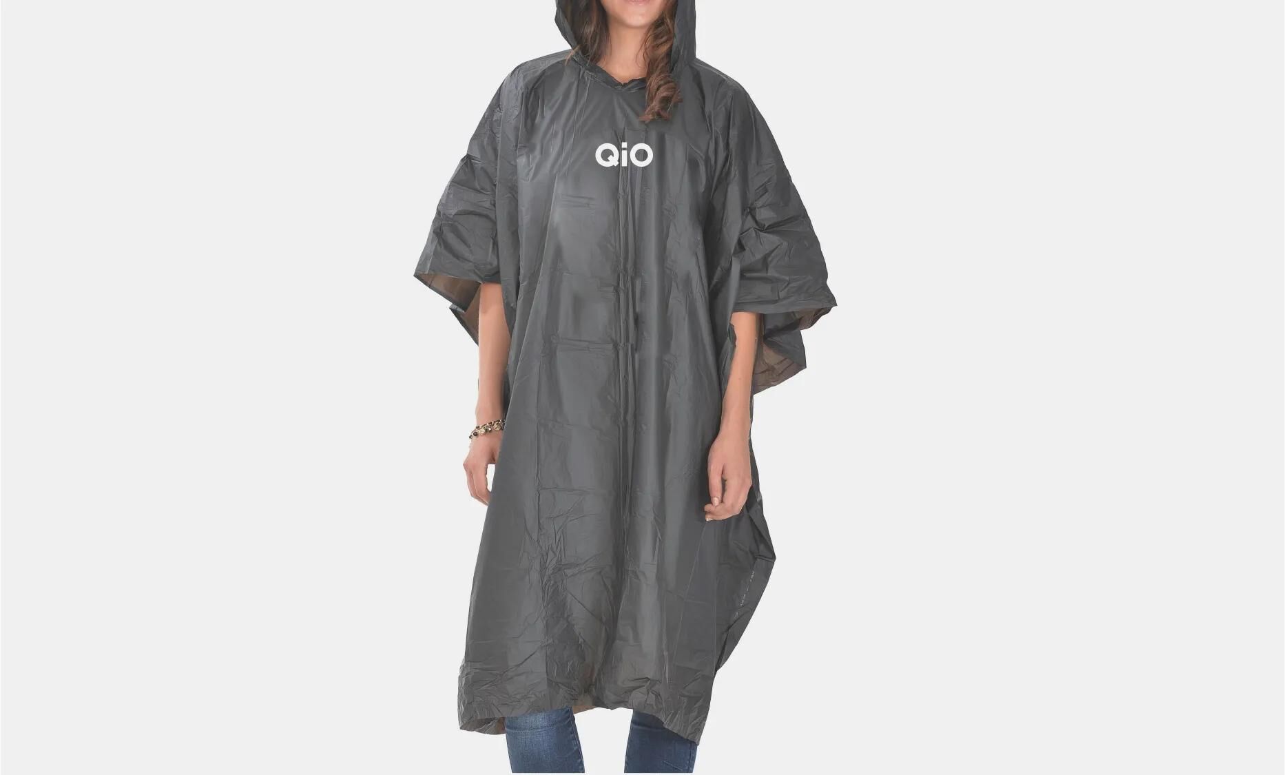 QiO_Regenponcho Werbemittel
