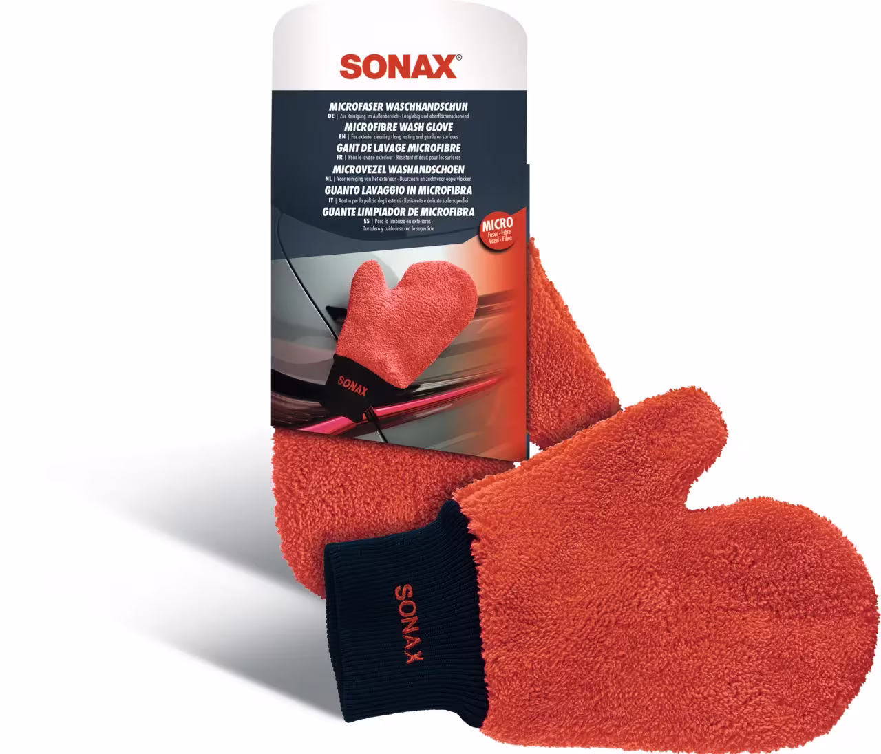 SONAX_Mikrofaser-Waschhandschuh Putztücher