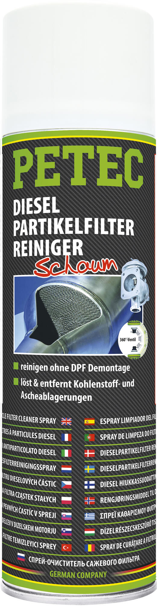 Dieselpartikelfilter-Reiniger