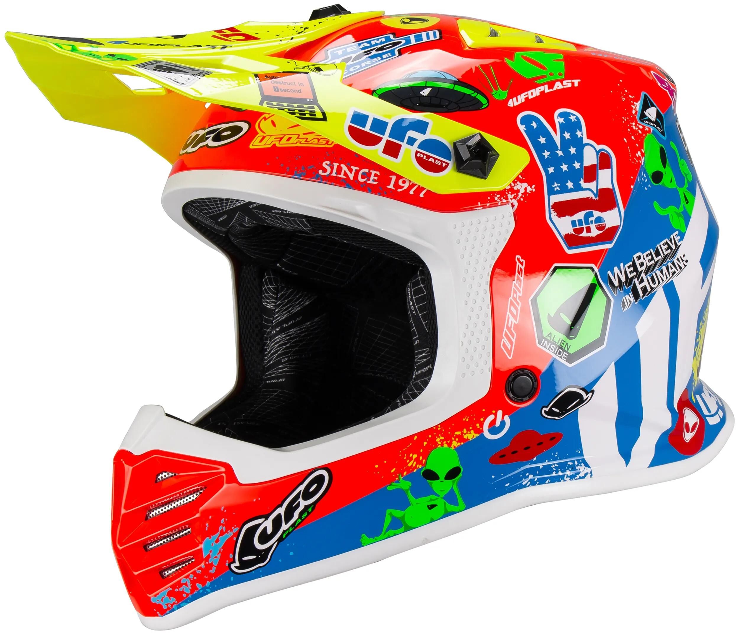 UFO PLAST_Kinder-Crosshelm Helme,Sturzhelme