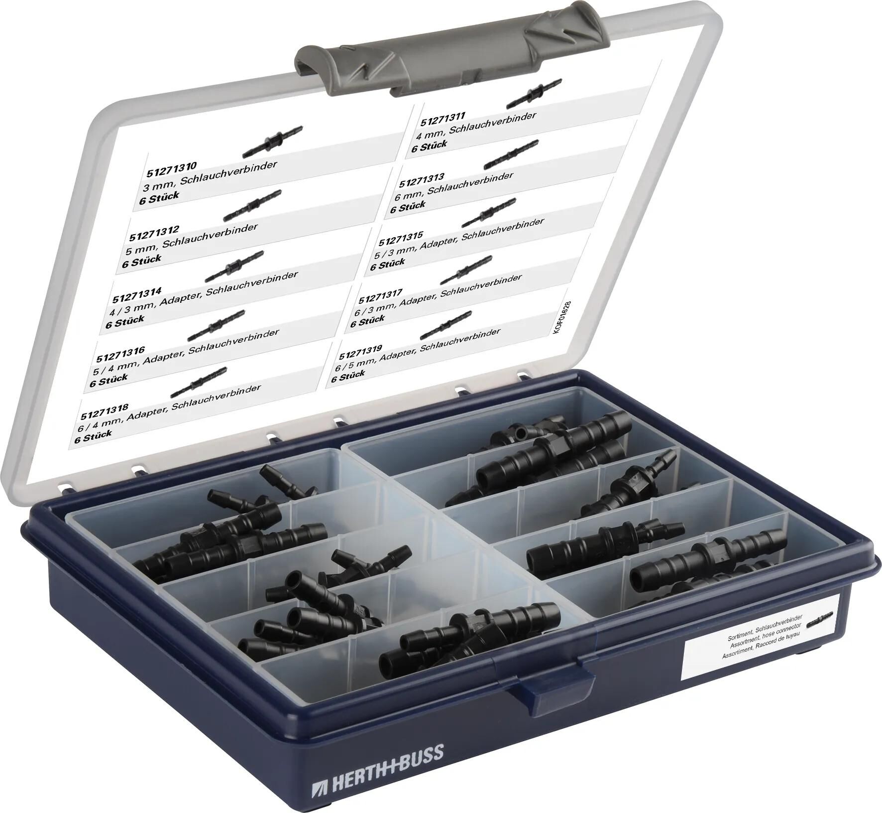 HERTH+BUSS_Schlauchverbinder Schlauchverbinder,Waschwasserschlauchreparatur