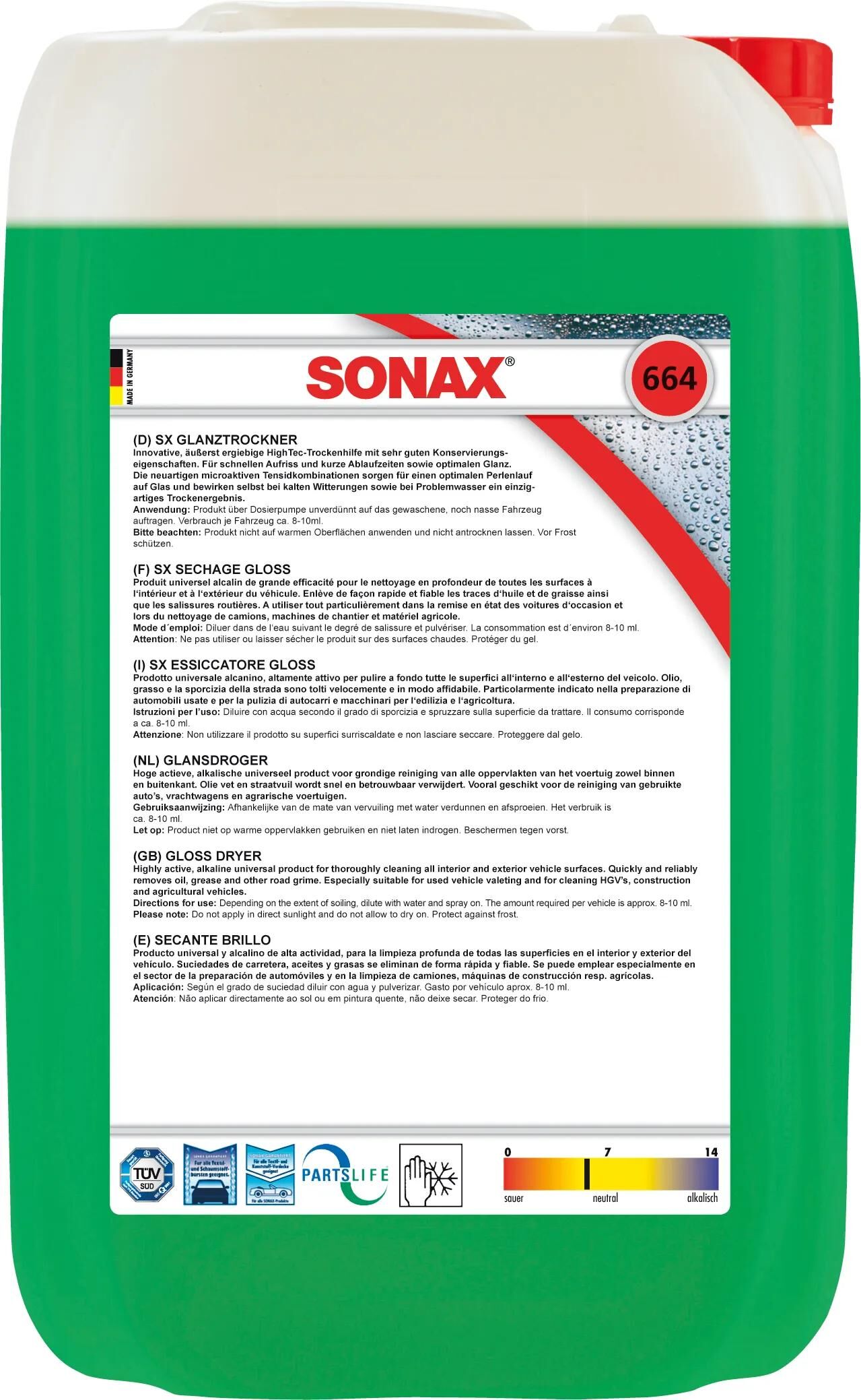 SONAX_Reinigungszusatz Waschanlagen