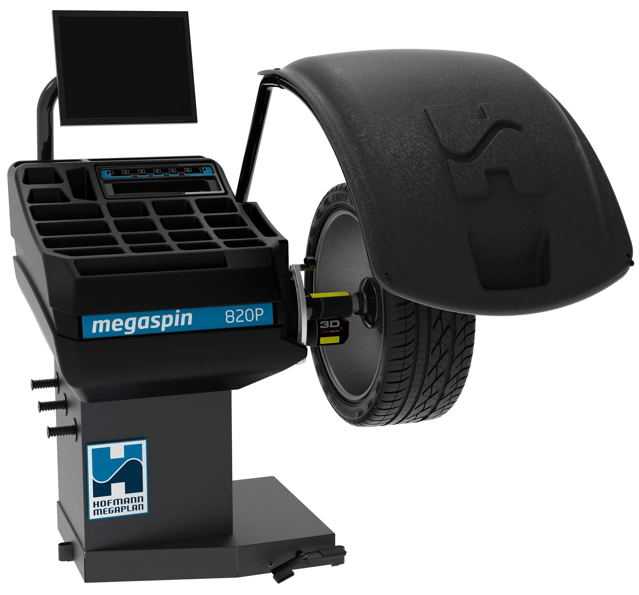 HOFMANN MEGAPLAN_Radauswuchtmaschine Reifenmontiermaschinen