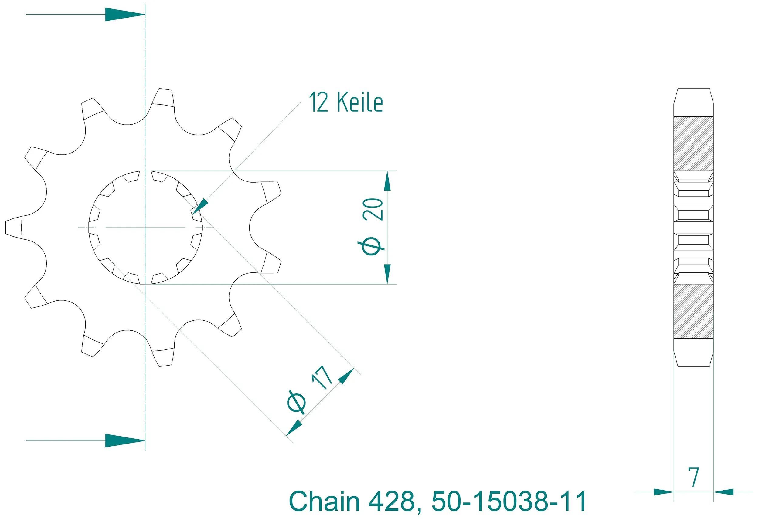 Antriebsritzel,Ritzel