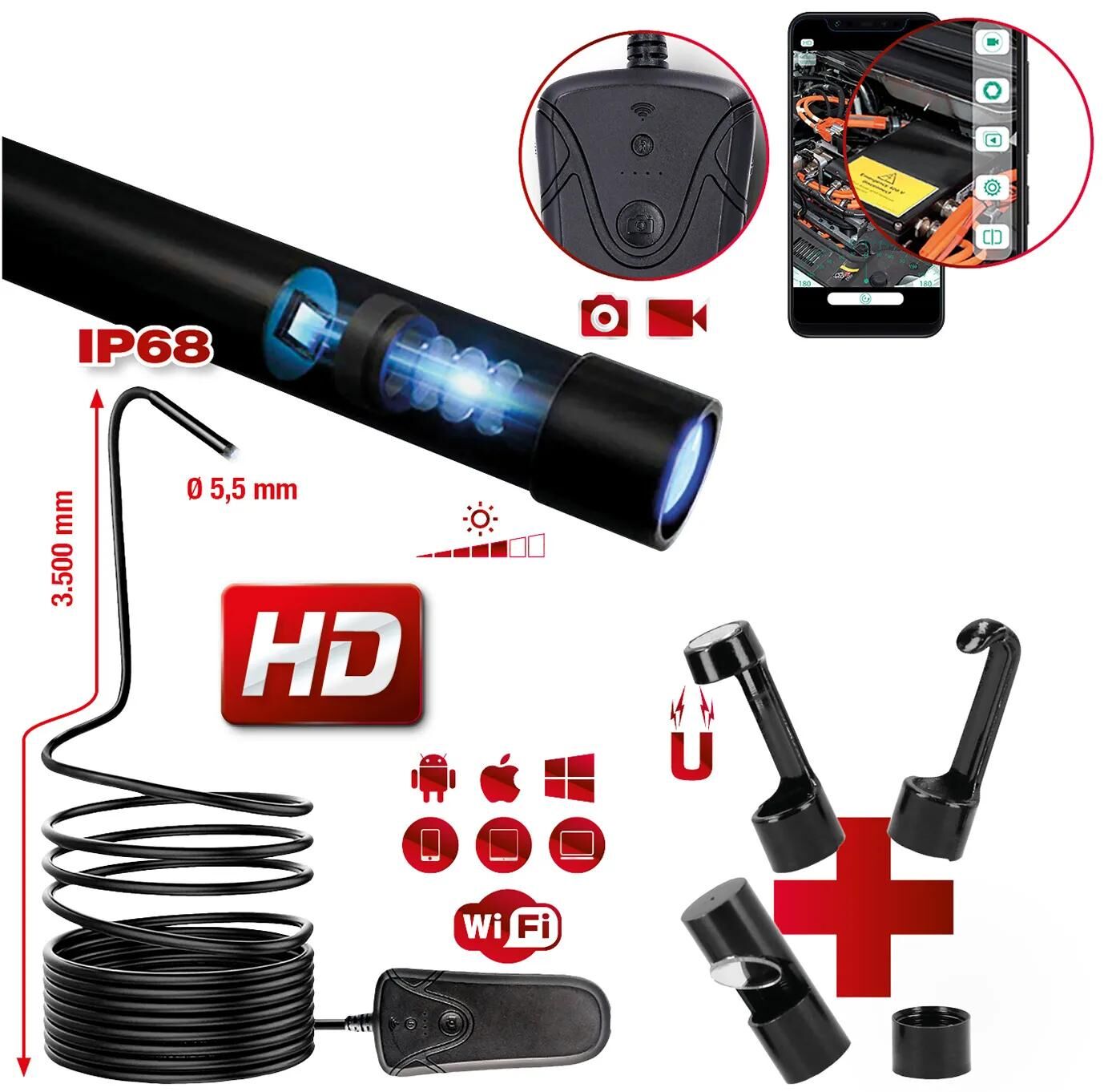 KS TOOLS_Endoskopsatz Endoskope