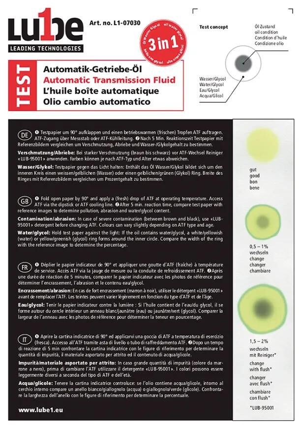_Öltestkarte Getriebeöltester