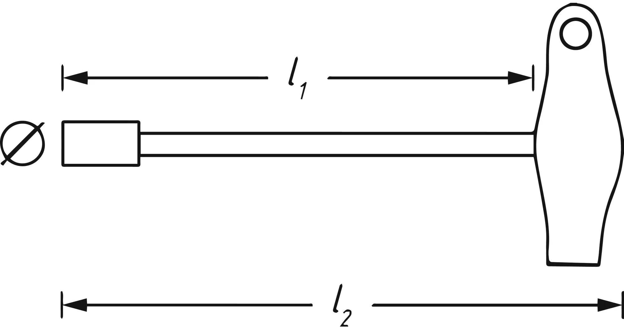 HAZET_Schraubendreher Schraubendreher - 6-kant