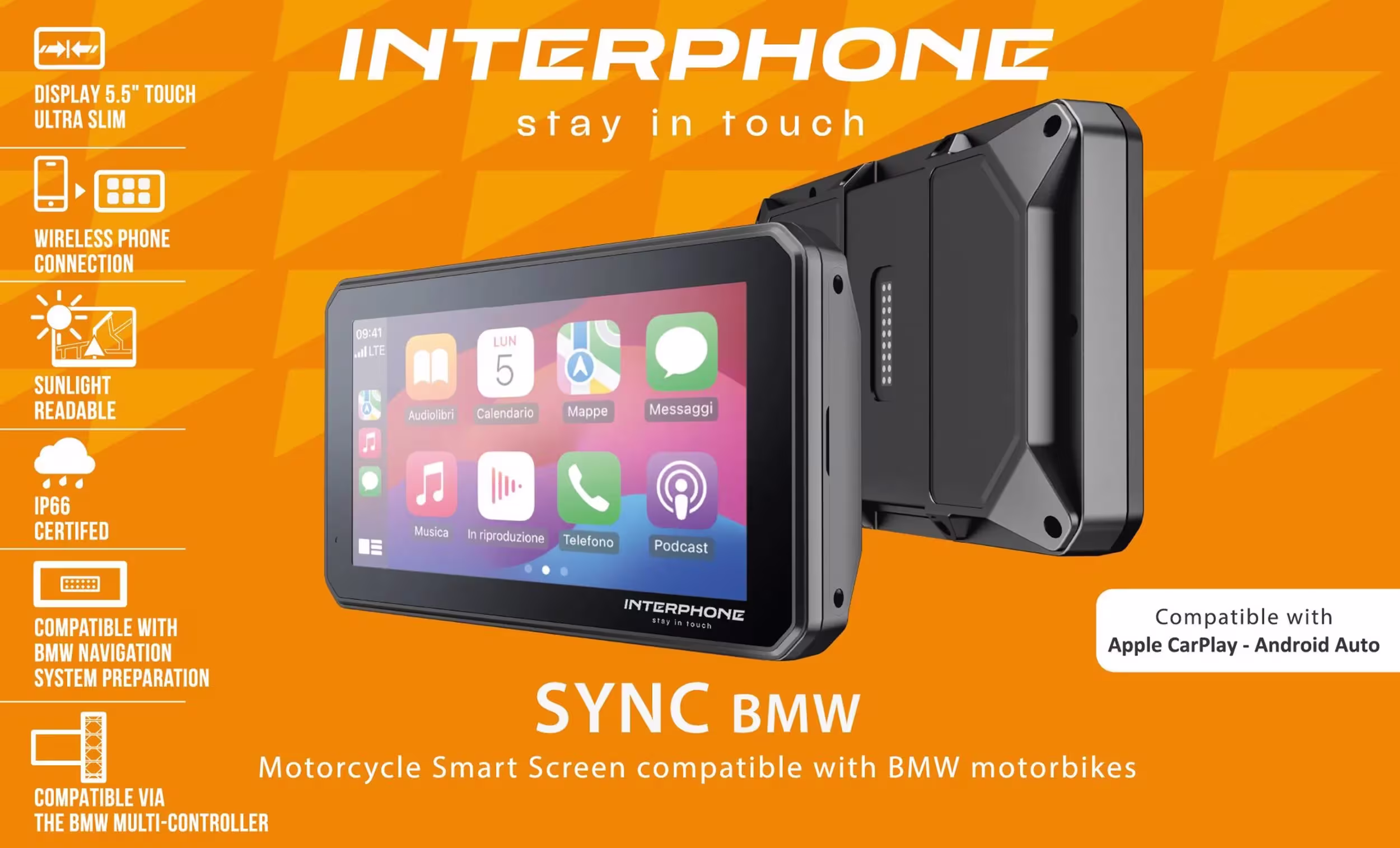 INTERPHONE_Infotainmentsystem Navigationssysteme